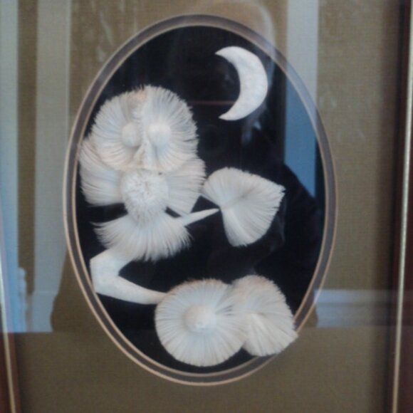 Canadian Native Authentic Caribou Hair Sculpture picture~10 x 12 - Picture 2 of 7